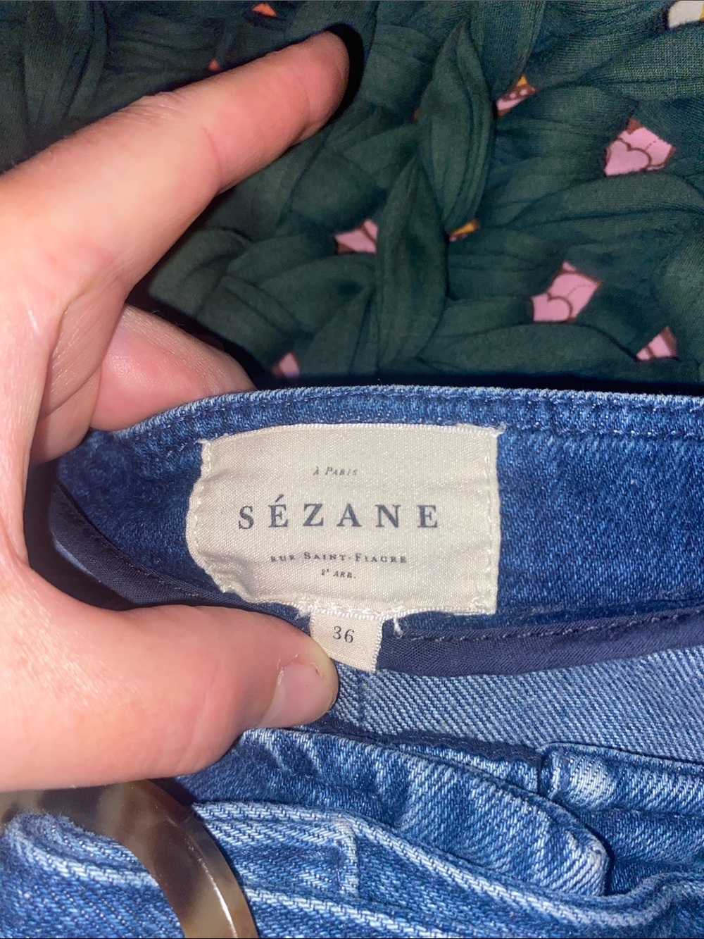 Sézane Rome women's mini shorts, size 36 - Picture 10 of 12